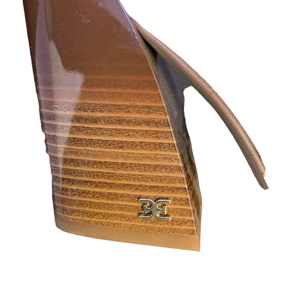 Sam Edelman Womens Ivory Mule Heels Size 6.5 - Picture 5 of 6